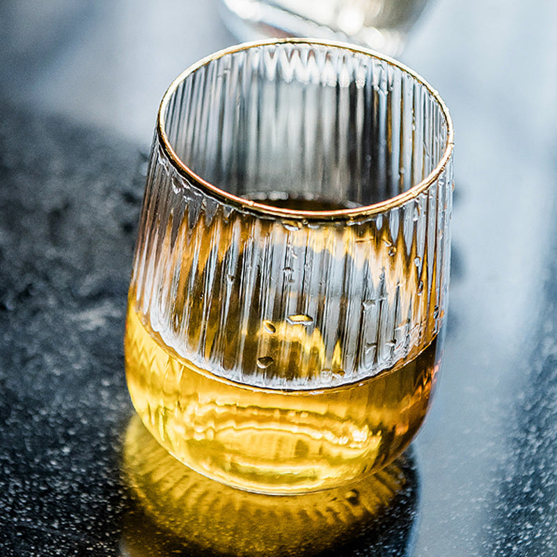 Juice Drinks With Heat-resistant Gilt Edges