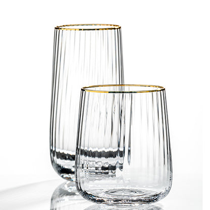 Juice Drinks With Heat-resistant Gilt Edges