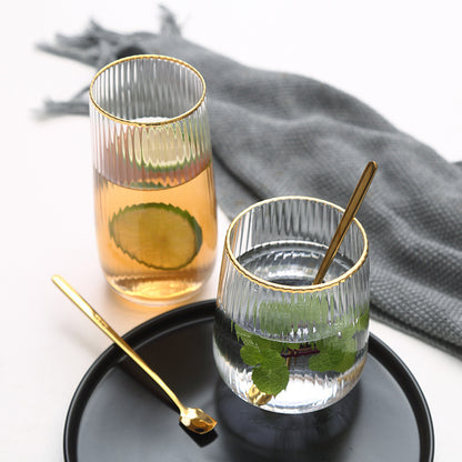Juice Drinks With Heat-resistant Gilt Edges