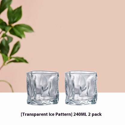 Household Juice Coffee Tea Glacier Glass