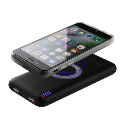 B100 wireless charger, Shenzhen factory direct selling wireless charging mobile power, mobile phone wireless charger