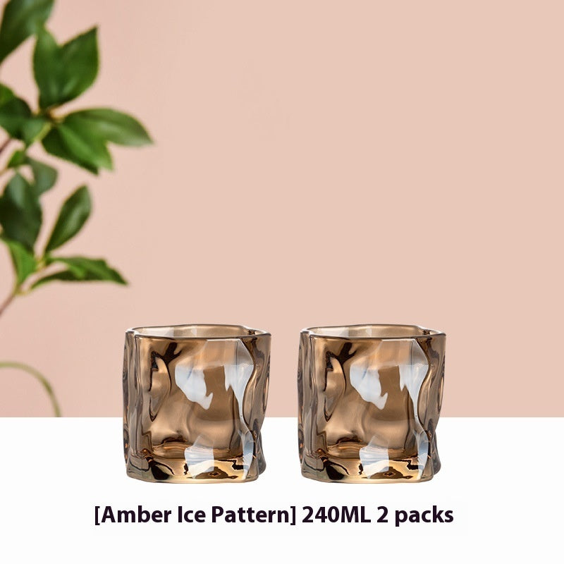 Household Juice Coffee Tea Glacier Glass