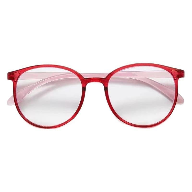 High Quality Round Frame Reading HD Anti-fatigue Ultralight Presbyopic Glasses