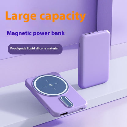 Power Bank Magsafe Magnetic Wireless Charger 5000 MA