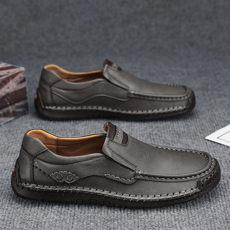 Large Size Handmade Stitching Men's Shoes Outdoor