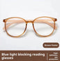 High Quality Round Frame Reading HD Anti-fatigue Ultralight Presbyopic Glasses