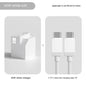 Dual Port Fast Charging Head Type C Charger Dual Power Adapter Wall Charger Box