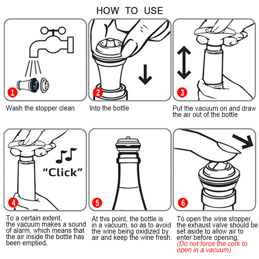 Wine vacuum bottle stopper Wine stopper