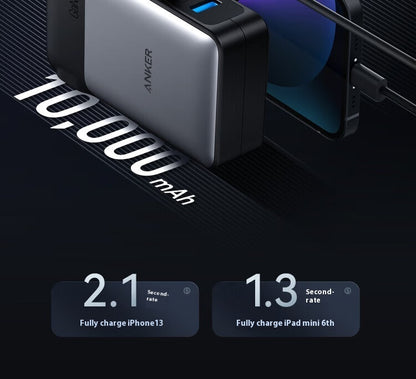 Gallium Nitride Power Bank Charger Two-in-one Fast Charging Head