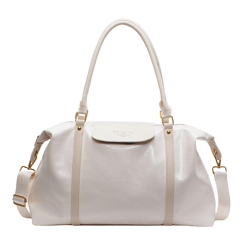 Sports Shoulder Bag Dry Wet Separation Gym Bag Simple Hand-held Luggage Bag