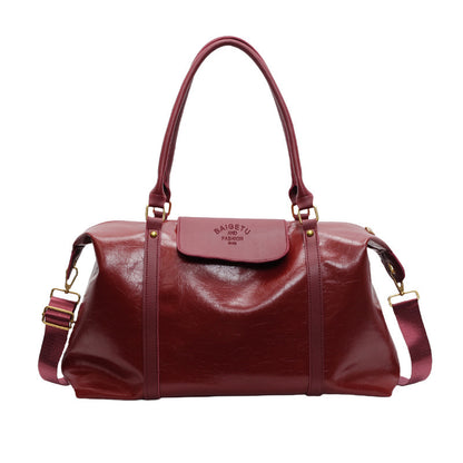 Sports Shoulder Bag Dry Wet Separation Gym Bag Simple Hand-held Luggage Bag