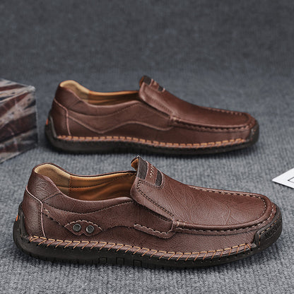 Large Size Handmade Stitching Men's Shoes Outdoor