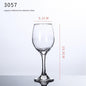 Transparent Red Wine Glass Goblet Wine