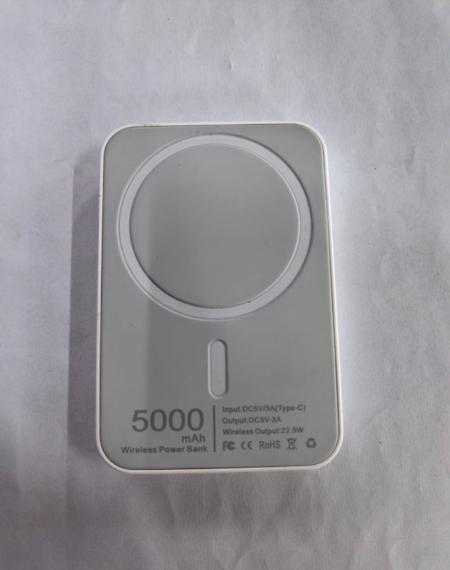 Magnetic Wireless Charger Electric Treasure Wireless Charger Portable Power Source Foot 5000MA