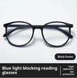 High Quality Round Frame Reading HD Anti-fatigue Ultralight Presbyopic Glasses